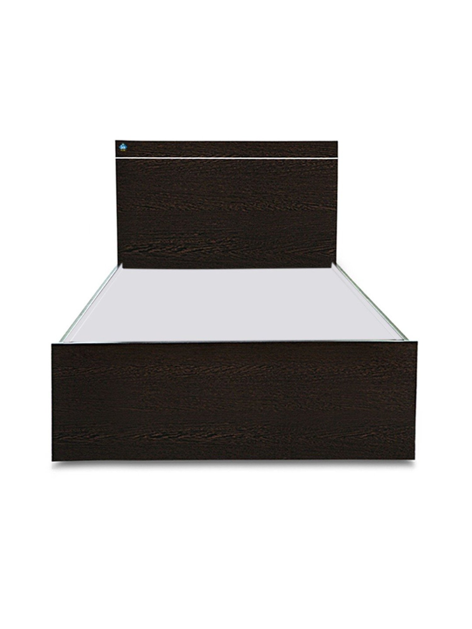 Delite Kom Jazz Flowery Wenge Engineered Wood Single Bed