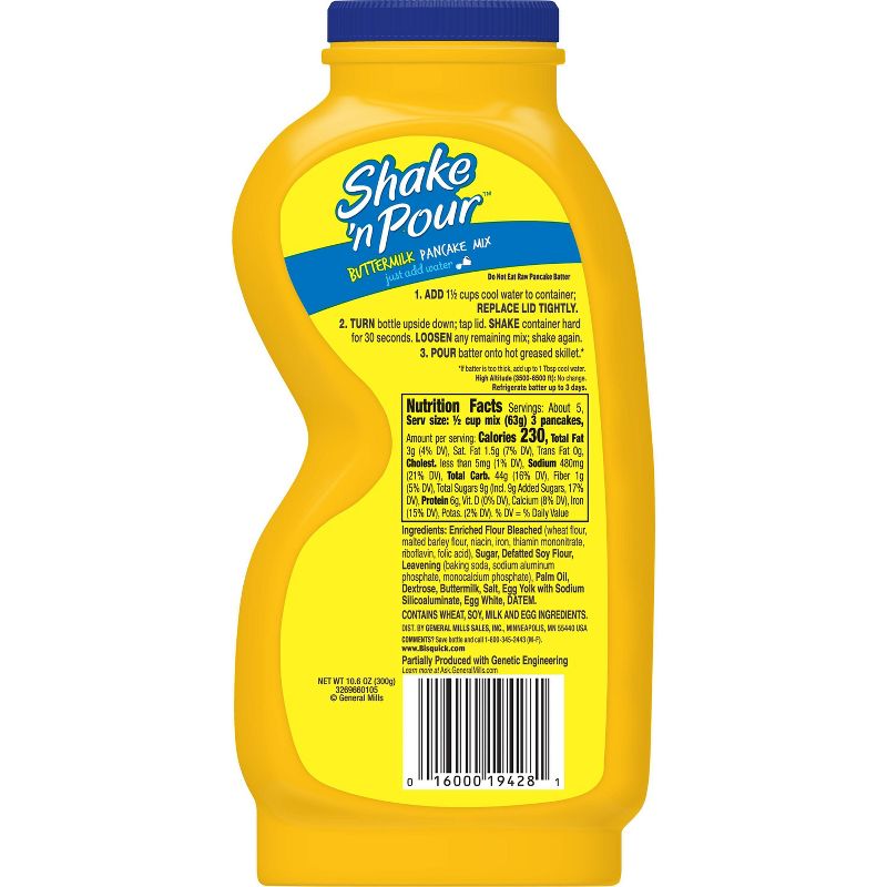 Bisquick Shake 'N Pour Buttermilk Pancake Mix - 10.6oz