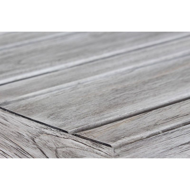 Driftwood Surf Side Teak 4pc Sofa Set - Gray - Courtyard Casual