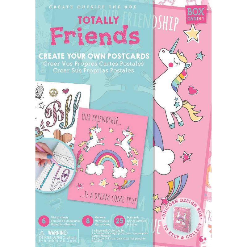 Totally Friends Create Your Own Postcards - Handstand Kitchen