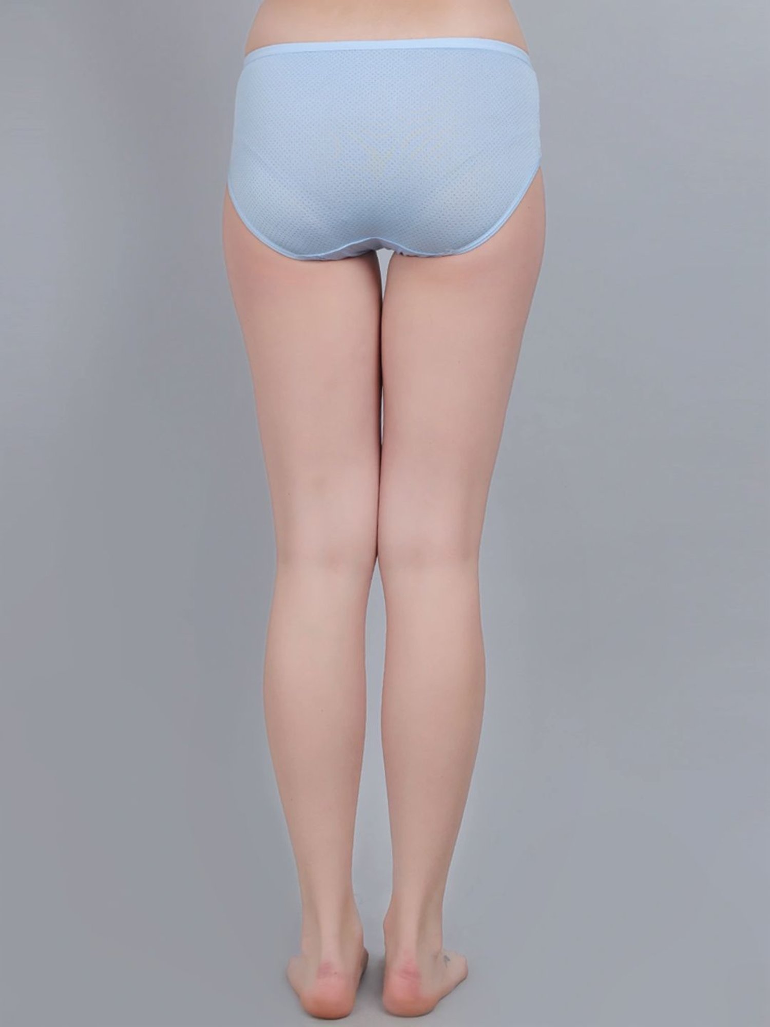 mod & shy Blue Cotton Hipster Panty