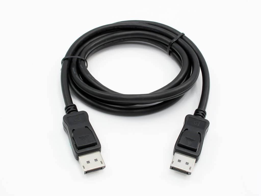 4K DisplayPort to DisplayPort Cable (DP to DP Cable, Display Port Cable) 6 Feet - 4K 60Hz, 2K 144Hz Monitor Support ,Black
