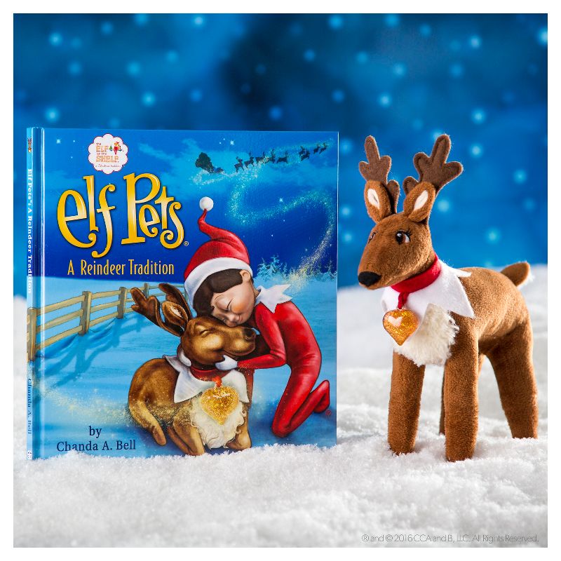 Elf Pets: A Reindeer Tradition - by Chanda A. Bell (Hardcover)