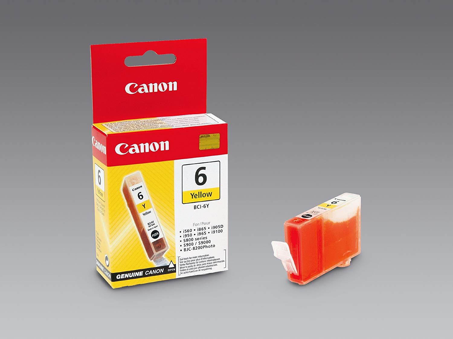Canon BCI6Y BCI6Y (BCI-6) Ink, Yellow