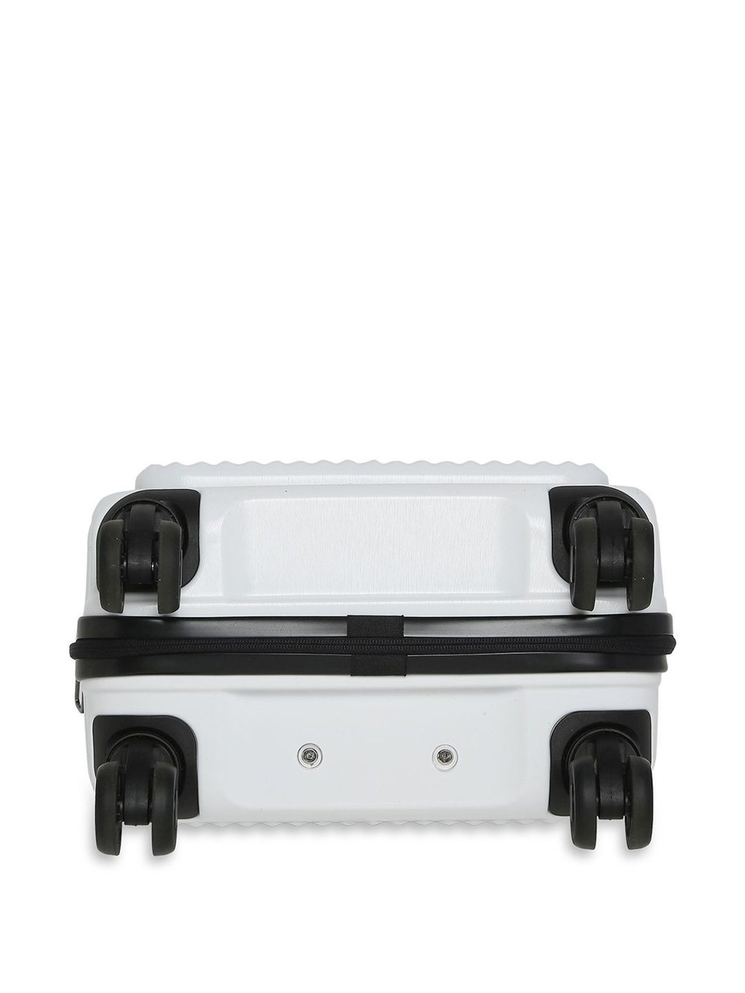 Perquisite Y2K Luxe Range White Hard 20" Cabin Luggage