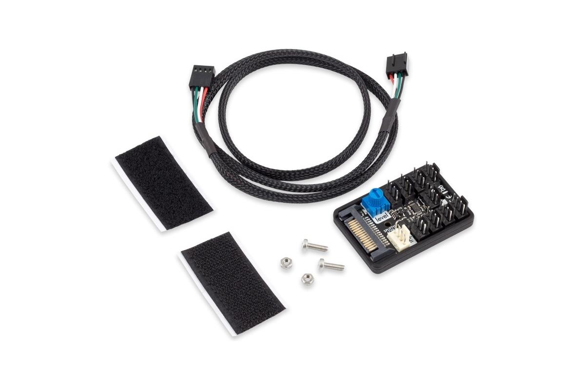 Aquacomputer SPLITTY9 ACTIVE Splitter (53283)