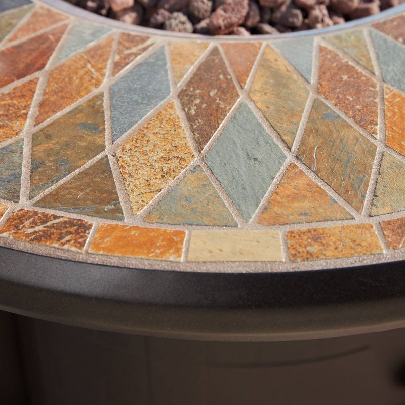 6pc Patio Fire Seating Set - Patio Festival