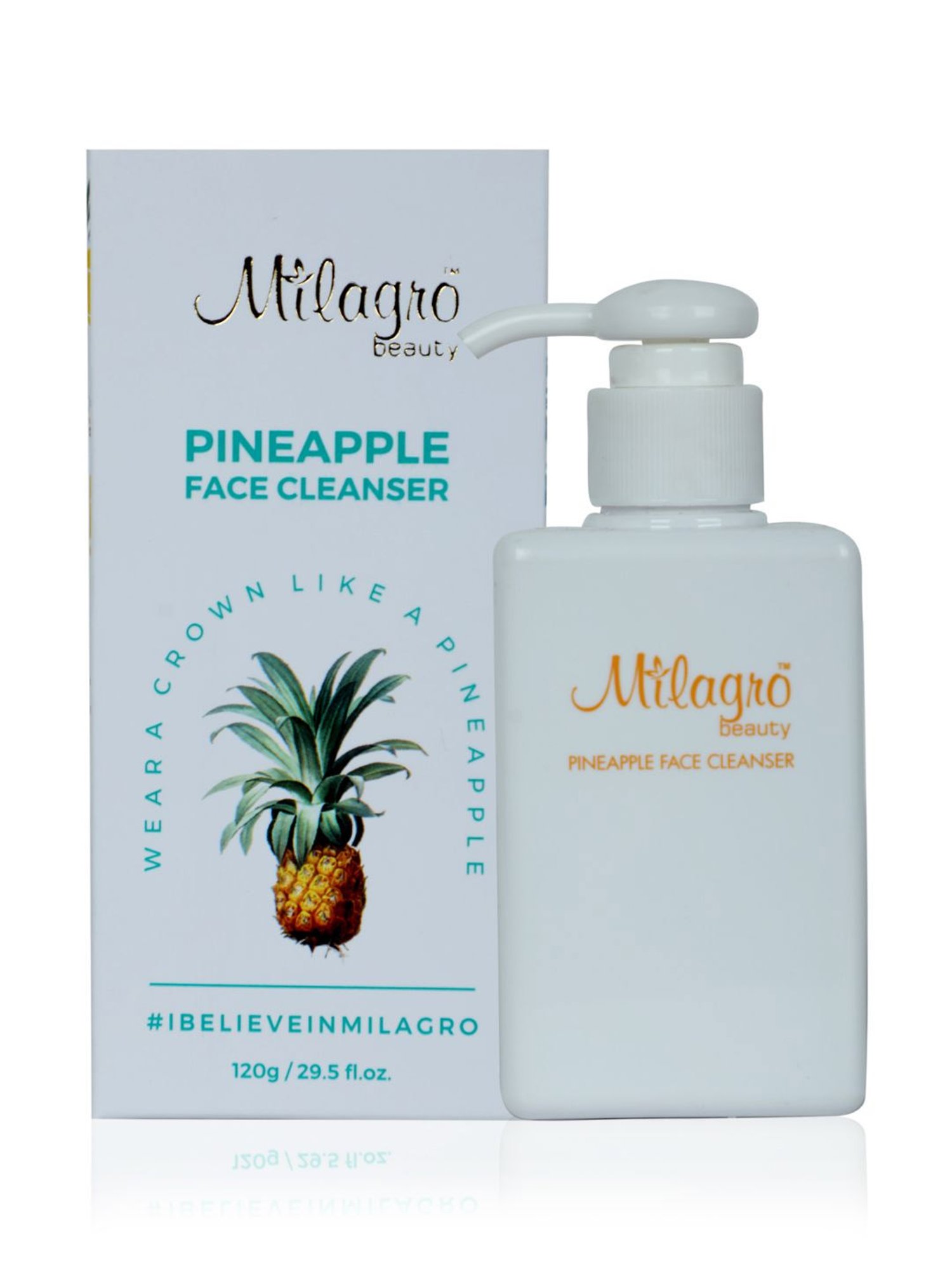 Milagro Beauty Pineaple Face Cleanser - 120 gm