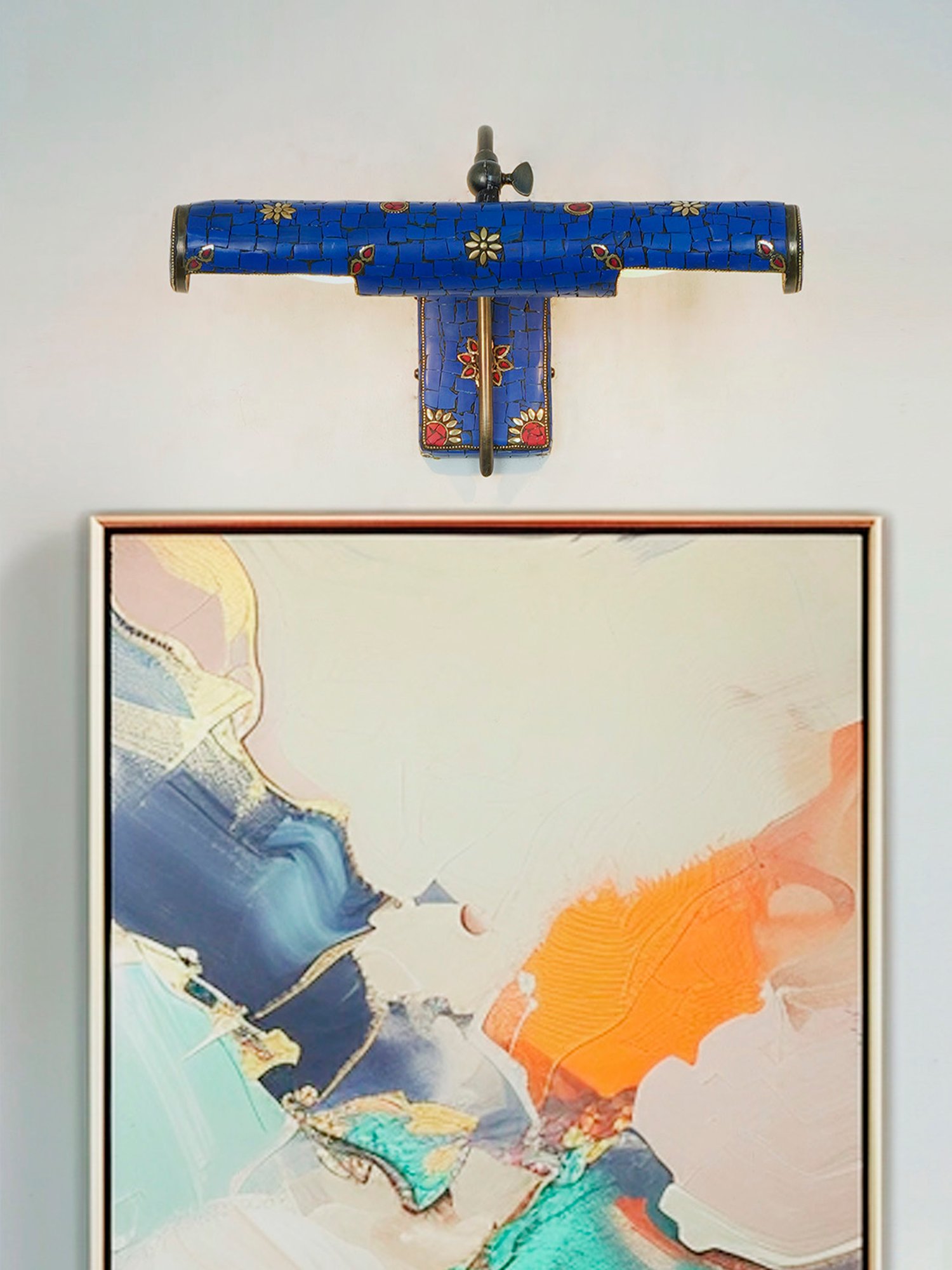 ExclusiveLane Marvels Beige Jute Handwoven Hanging Pendant Lamp