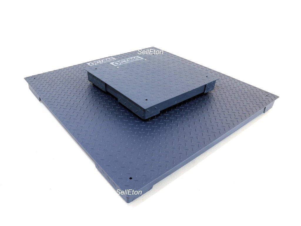 Optima Scales OP-916-2x2-5 NTEP Heavy Duty Pallet Scale - 2 x 2 ft., 5000 x 1 lb.