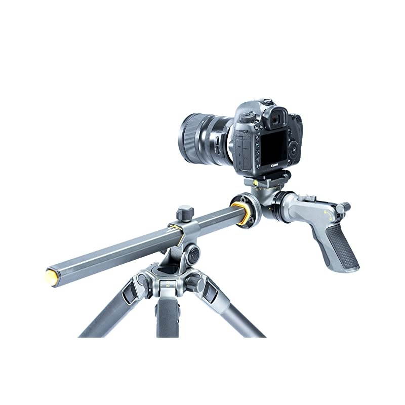 Alta Pro 2+ 263AGH Aluminum Tripod with Alta GH-100 Grip Head and Multi-Angle Center Column for Sony, Nikon, Canon DSLR Cameras