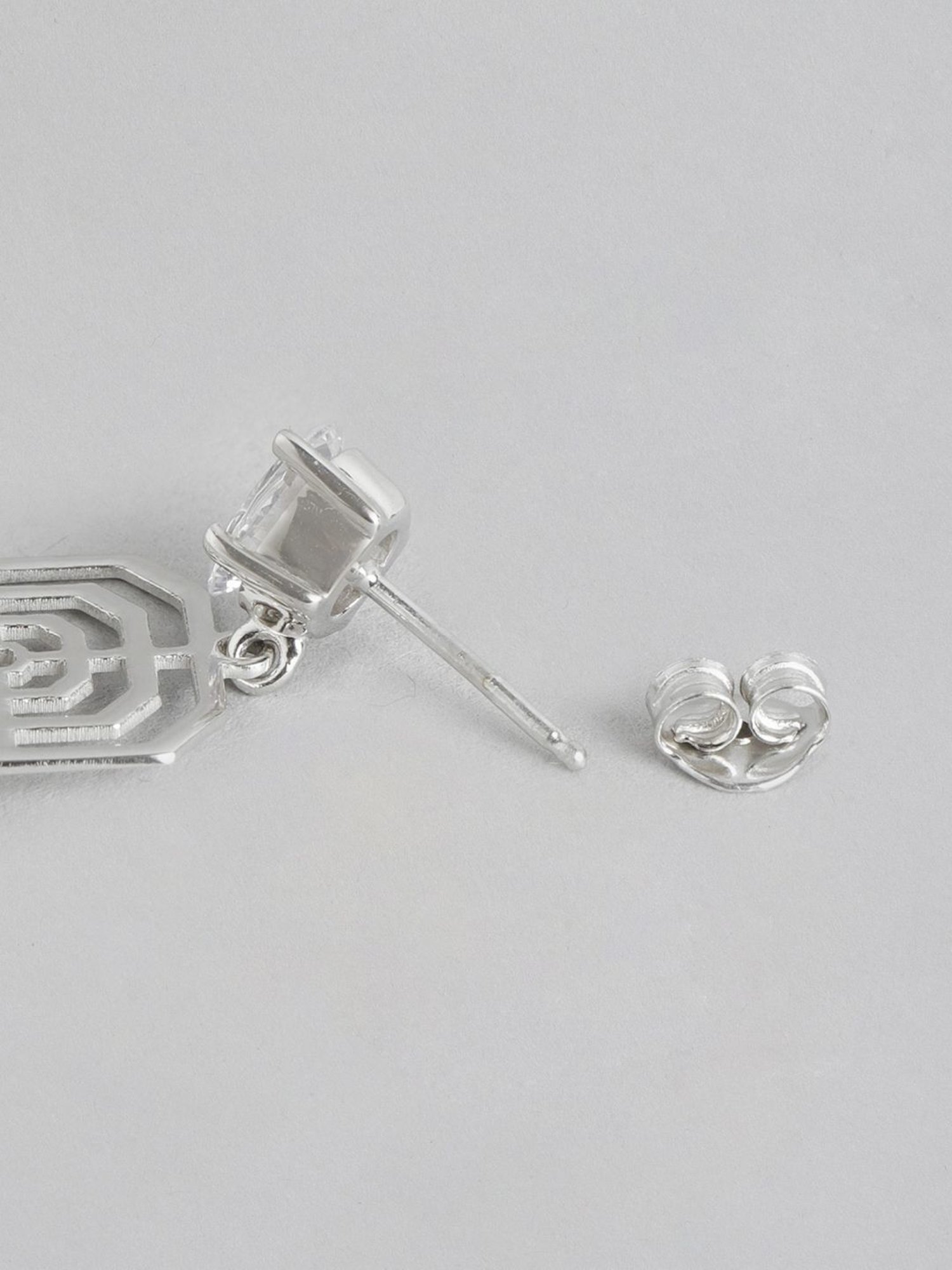 Zavya 92.5 Sterling Silver Dangler Earrings for Women