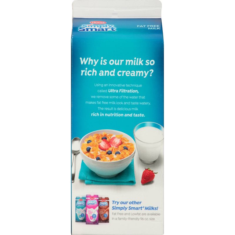 Hood Simply Smart Skim Milk - 0.5gal