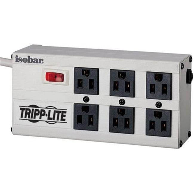 Tripp Lite IBAR6-6D All-Metal Housing Isobar Surge Suppressor
