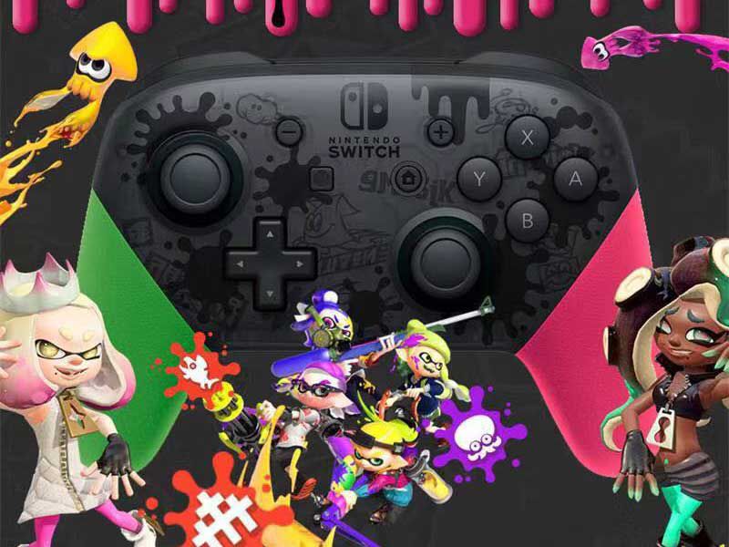 Full Function Pro Controller Bluetooth Wireless Gamepad Joystick Console Support NFC HD Vibration Awaken for NS Switch