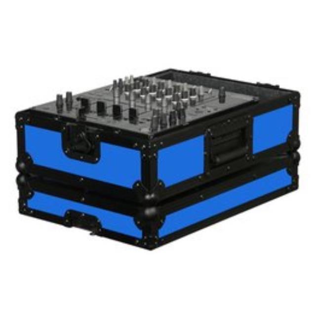 odyssey blue designer dj series 12 dj mixer case  fr12mixbkblue