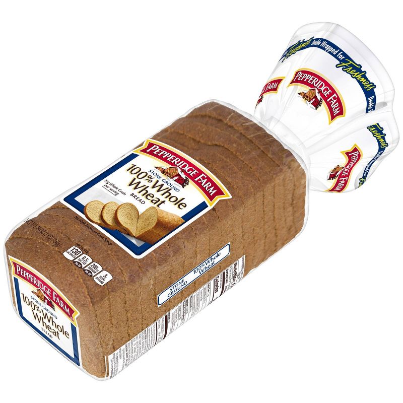 Pepperidge Farm Stone Ground 100% Whole Wheat Bread - 16oz