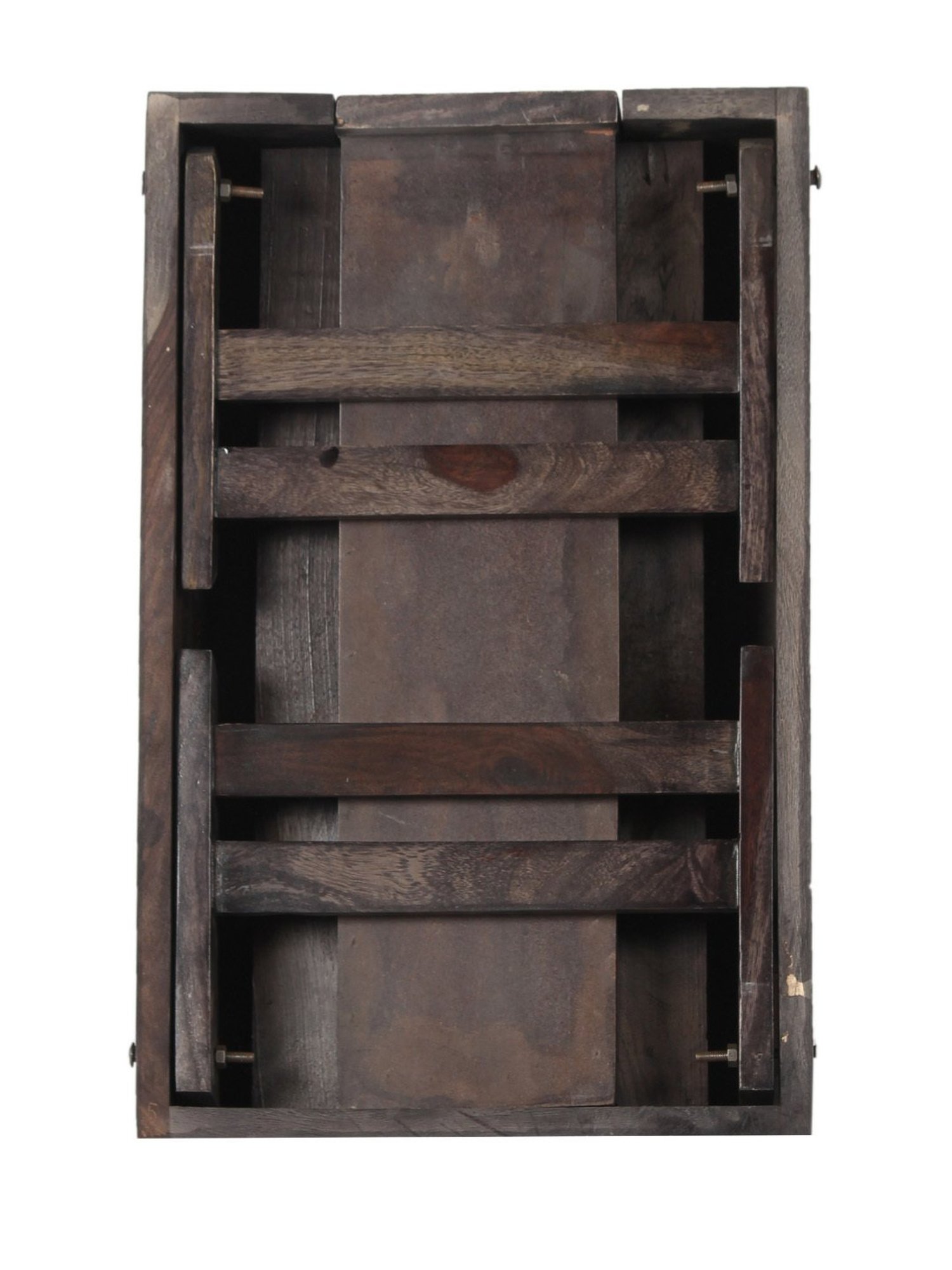 Artisans Rose Vote Hand-painted Multicolor Iron Ballot Box