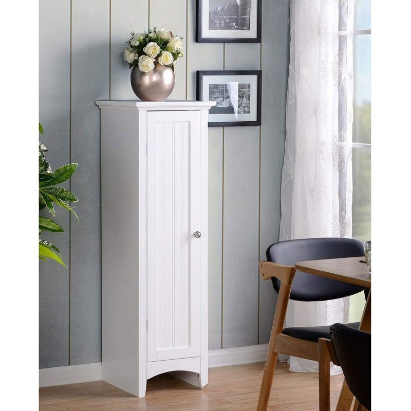 Wood 2 Door Storage Cabinet in White-Pemberly Row