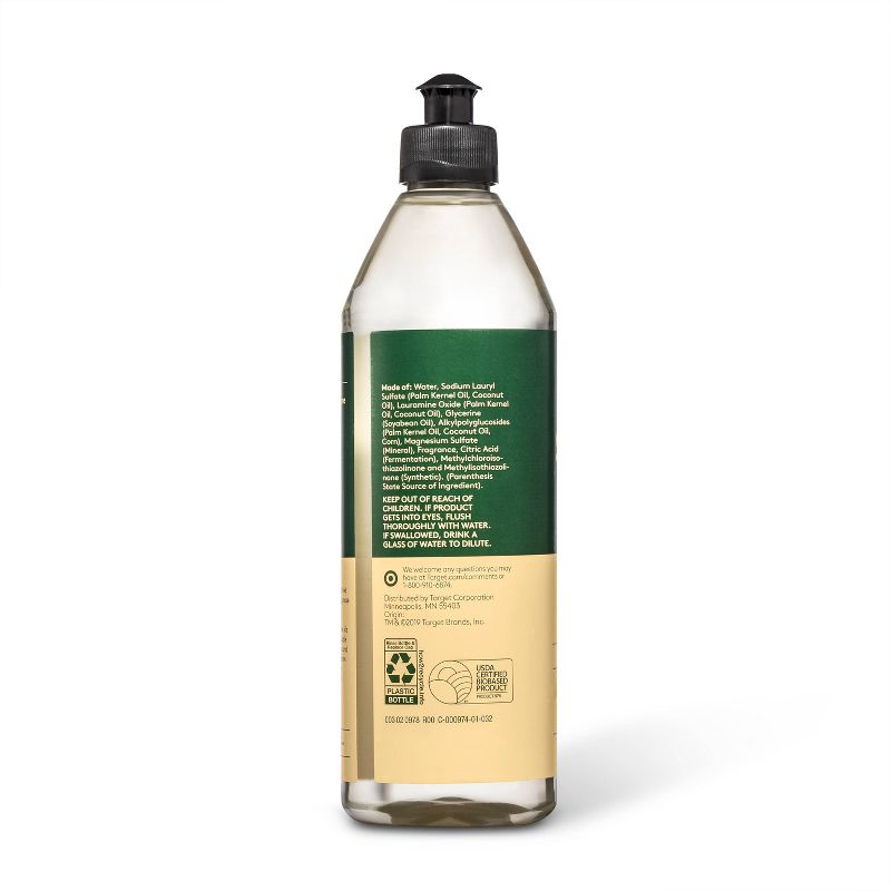 Mandarin & Ginger Liquid Dish Soap - 18 fl oz - Everspring™