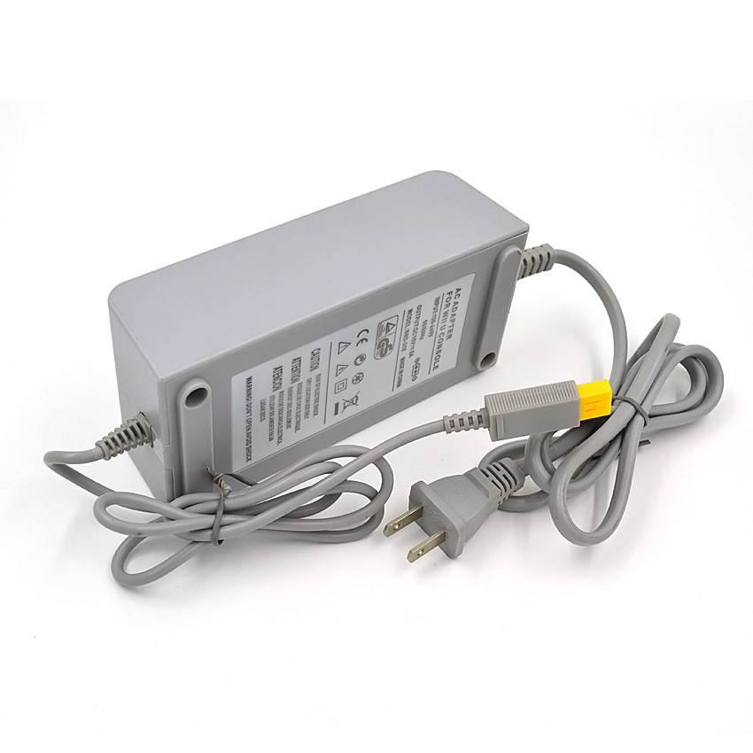 US Plug 100-240V 15V 5A Home Wall Power Supply AC Charger Adapter Cable For Wii U WiiU Game Console Host