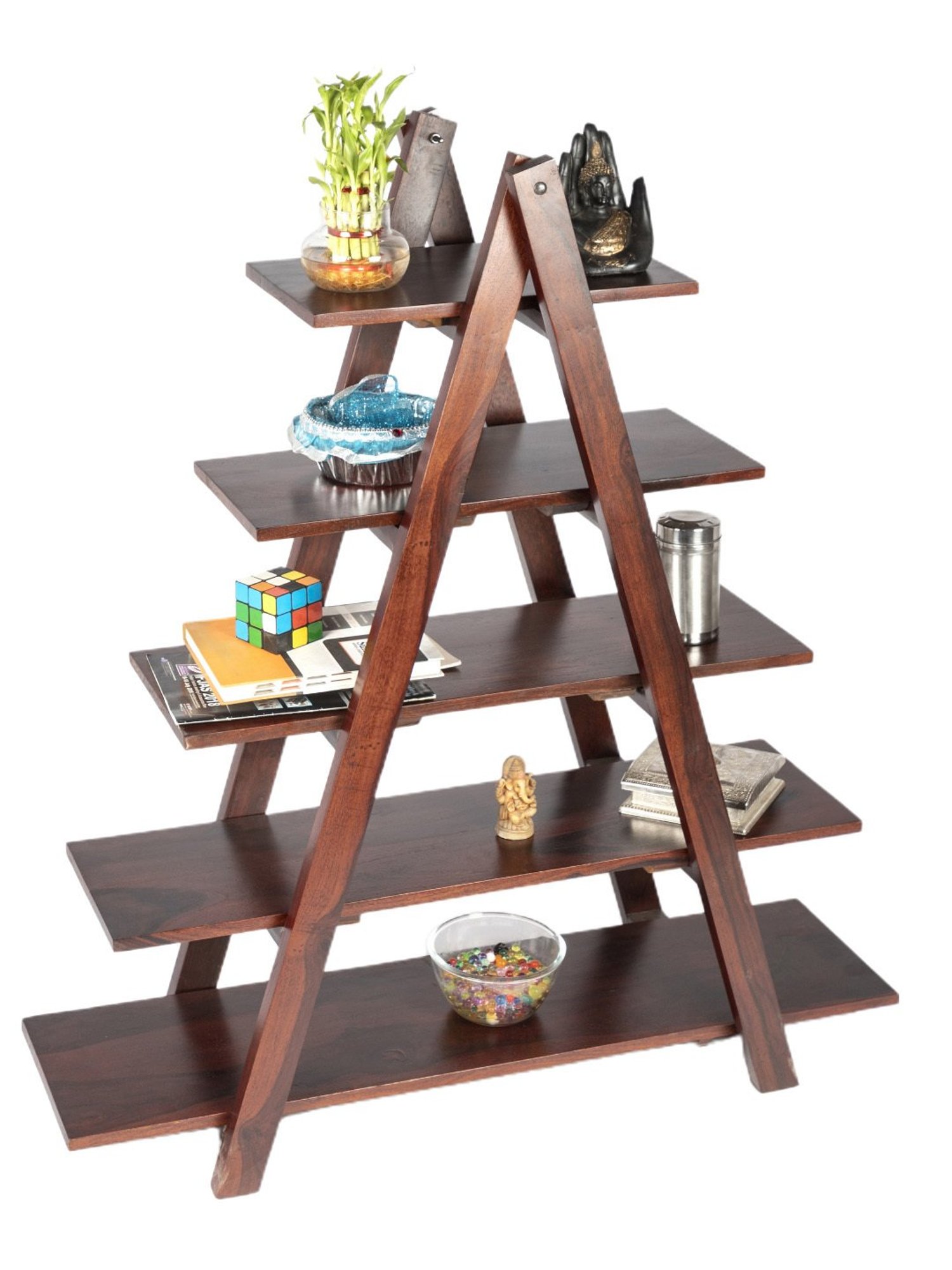 Artisans Rose Vote Hand-painted Multicolor Iron Ballot Box