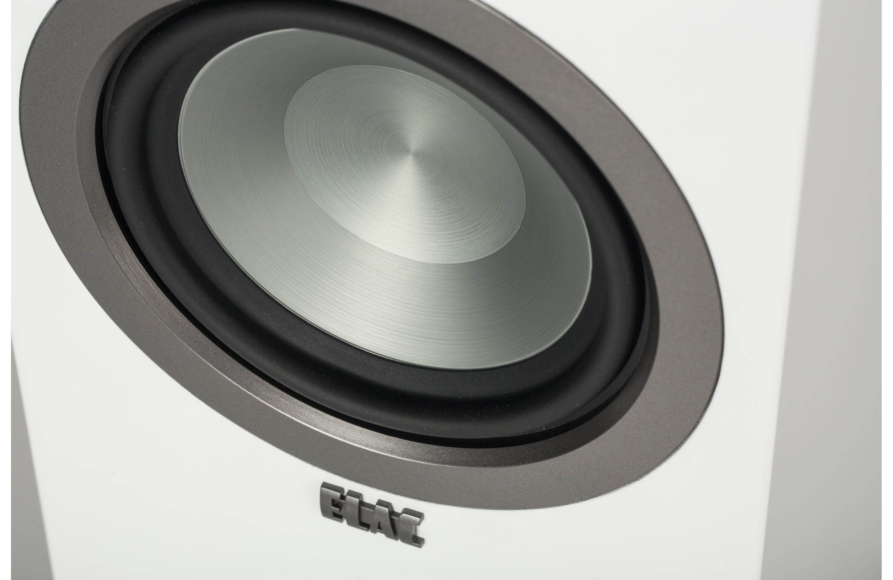 Elac Uni-Fi BS U5 Slim Bookshelf Speakers - Pair (Satin White)