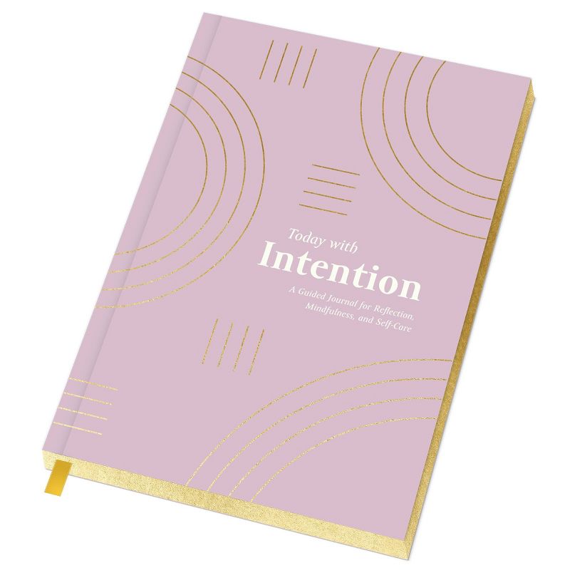 Guided Journal Softcover Sewn Today with Intention - Green Inspired