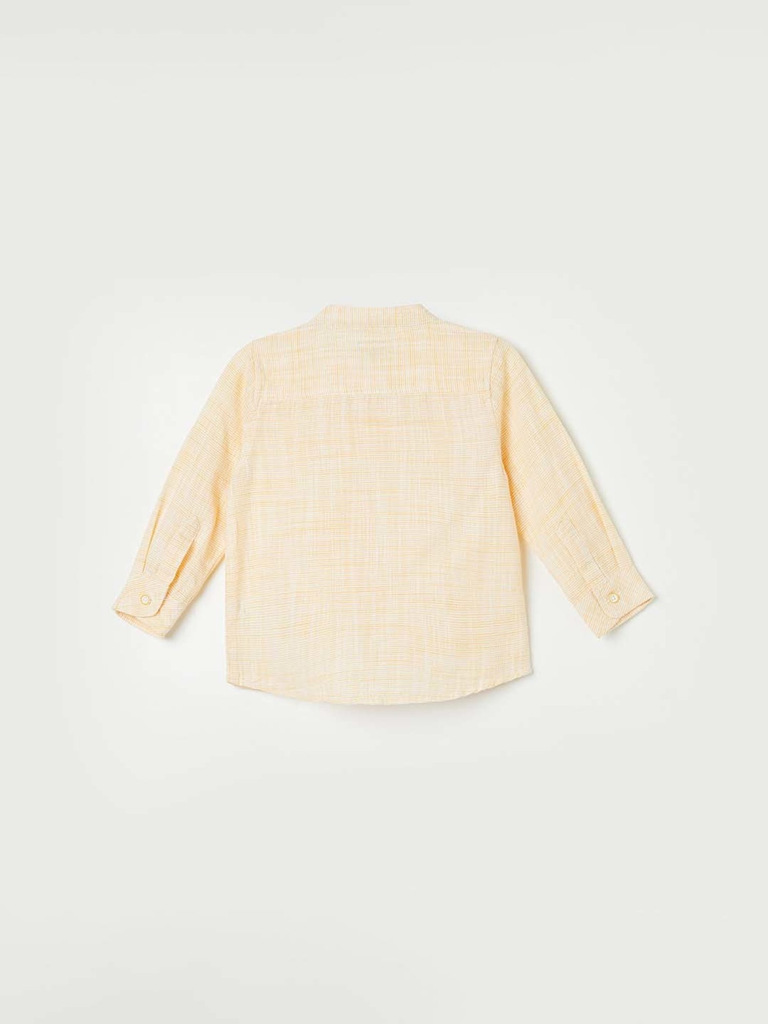 Pantaloons Baby White Cotton Printed Shirt