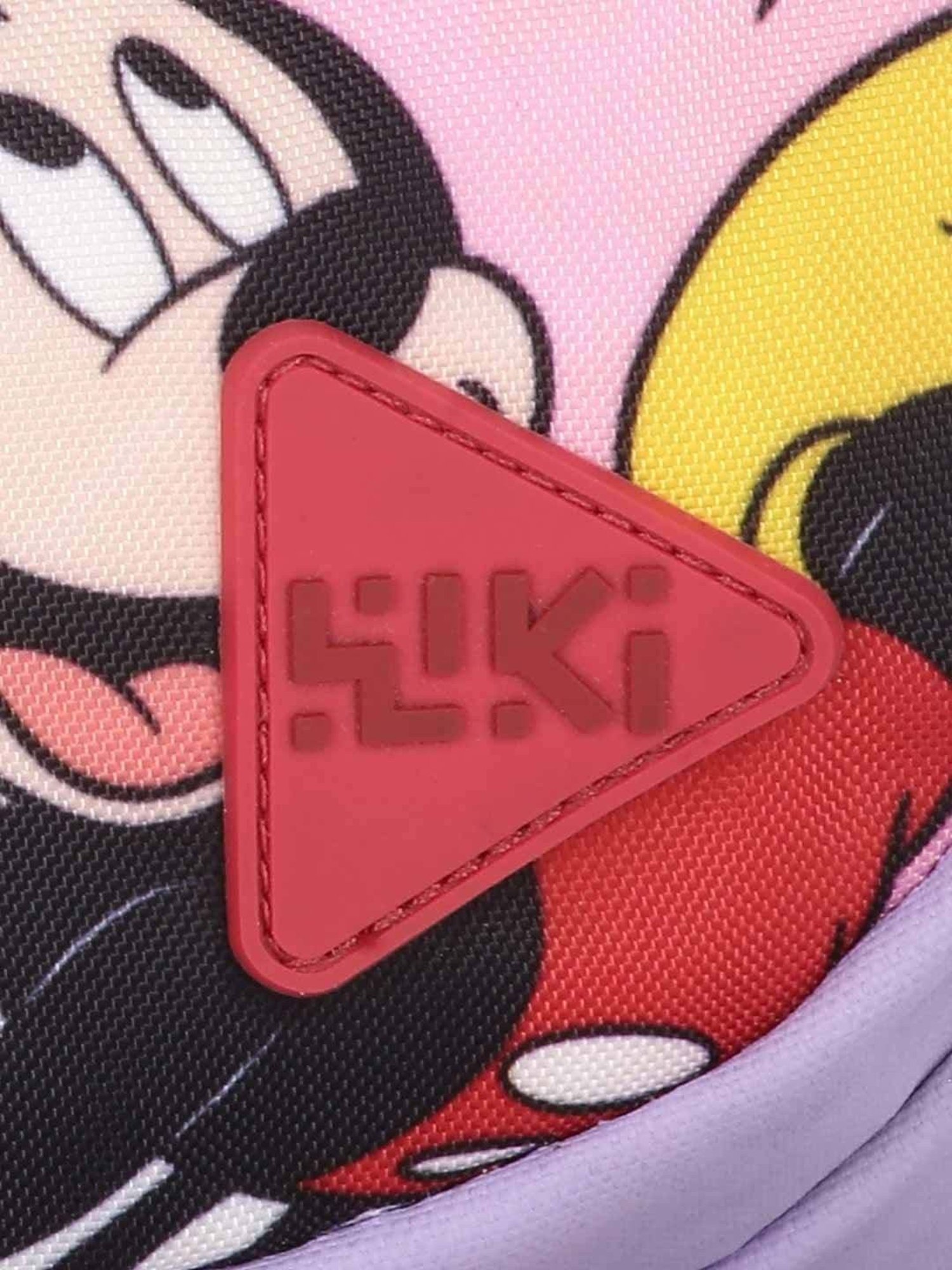 Wiki Micky Purple Printed Waist Pouch