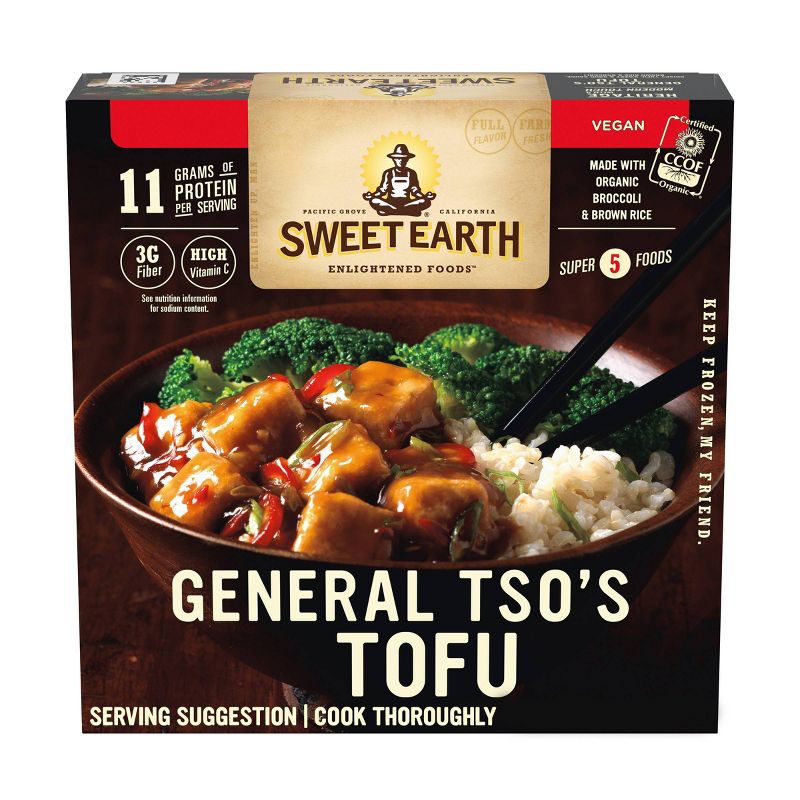 Sweet Earth Natural Foods General Frozen Tso's Tofu - 9oz