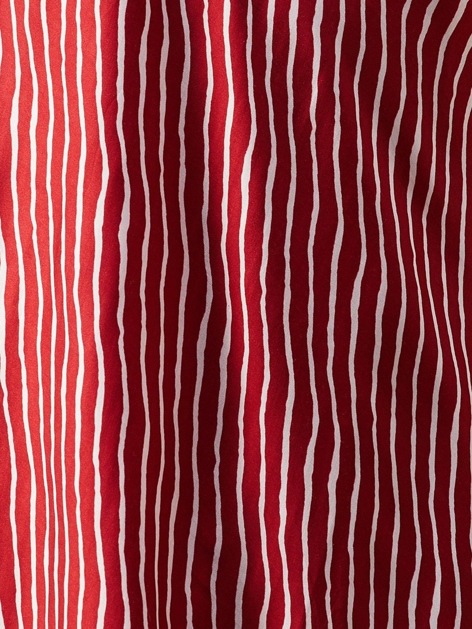 Fashor Maroon Printed Maxi Dress With Cape