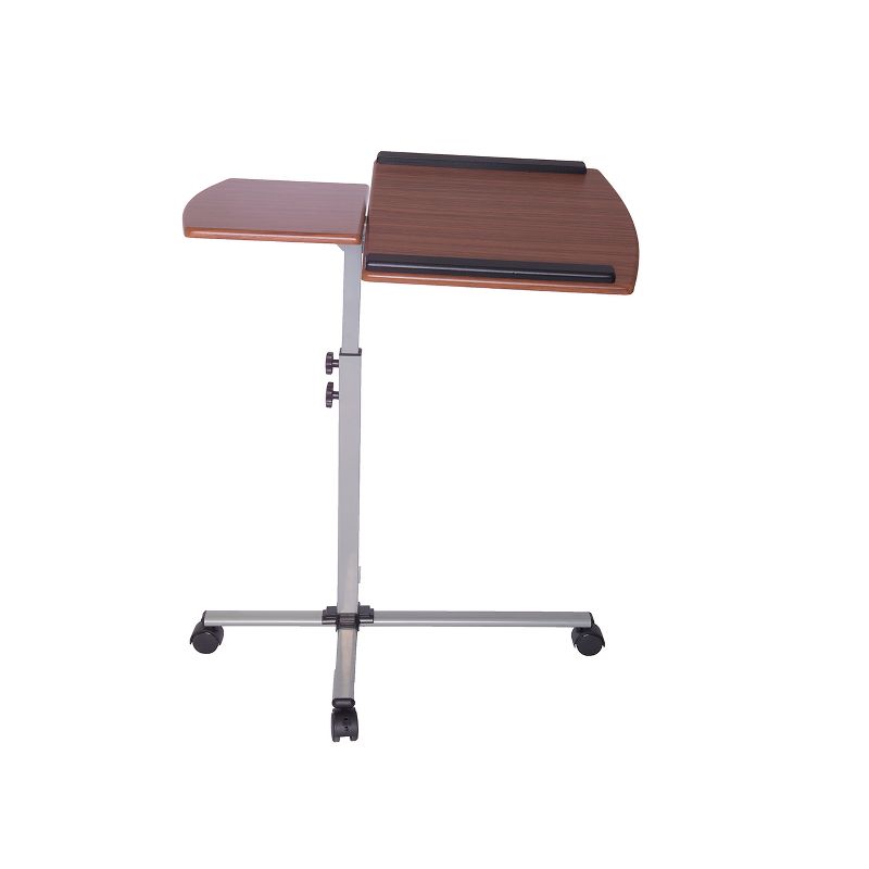 Mobile Laptop Cart Steel Mahogany - Techni Mobili