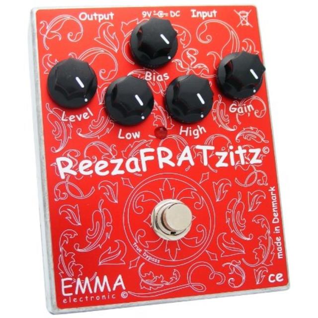 emma electronic rf2 reezafratzitz ii guitar distortion effect pedal
