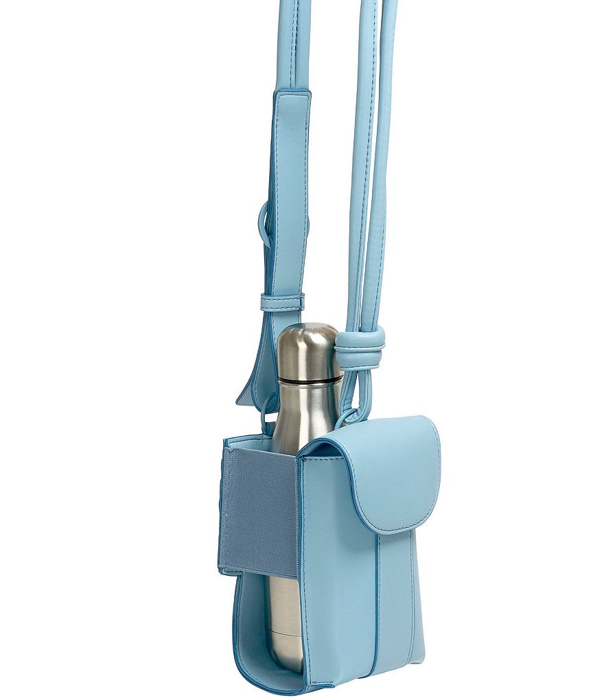 Create & Cultivate Vegan Leather Water Bottle Crossbody Bag