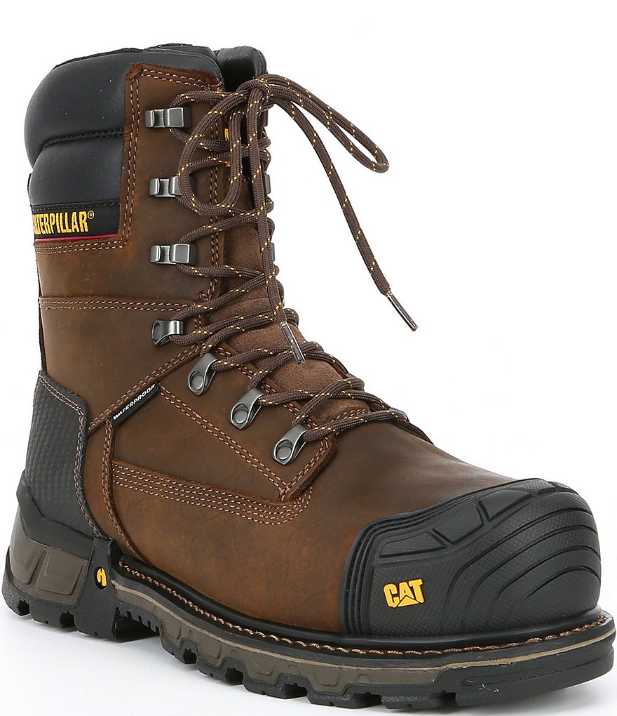 Cat Footwear Men's Excavator XL 8#double;Waterproof Composite Toe Work Boot