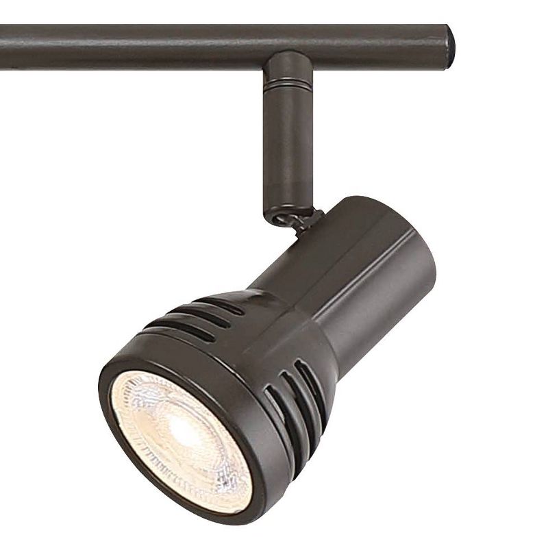 Pro Track&reg; LED 4-Light Bronze Finish LED Track Kit