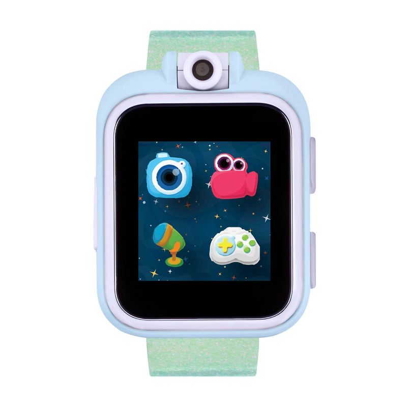 PlayZoom Interactive Educational Smartwatch for Kids 48mm -  Rainbow Holographic Band