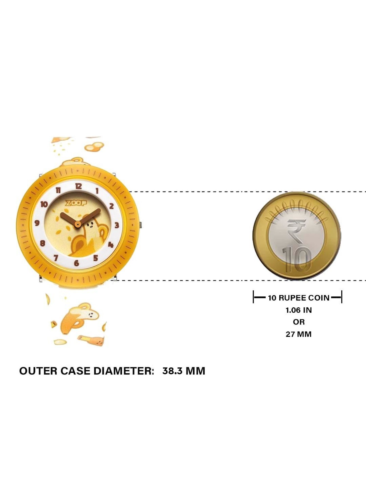 Zoop 26007PP11W Fruit Story Kids Analog Watch