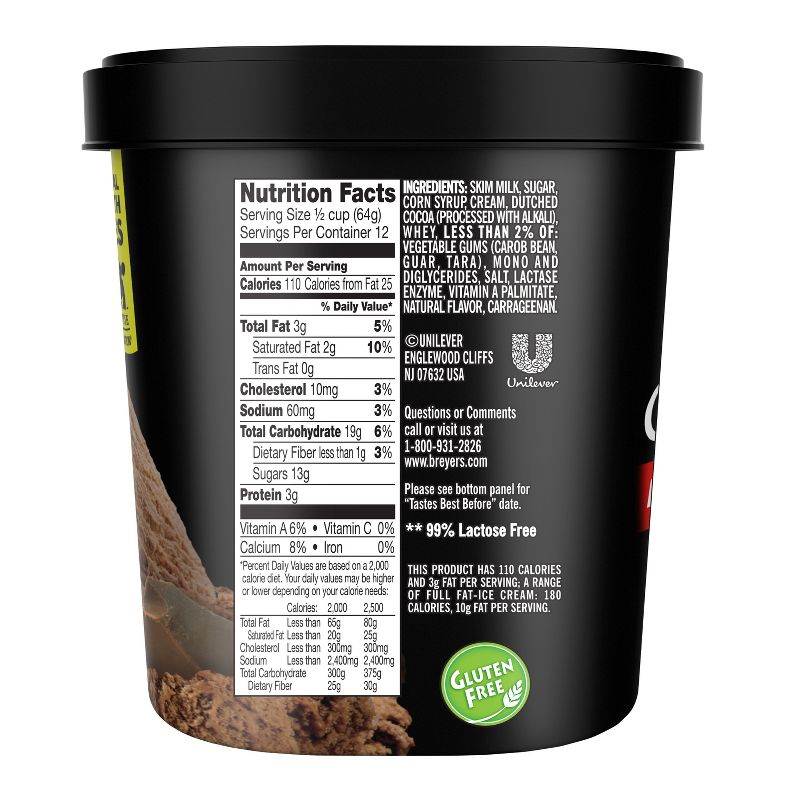 Breyers Lactose Free Chocolate Ice Cream - 48oz