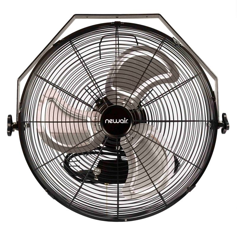 NewAir 18" High Velocity Wall Mounted Fan Black