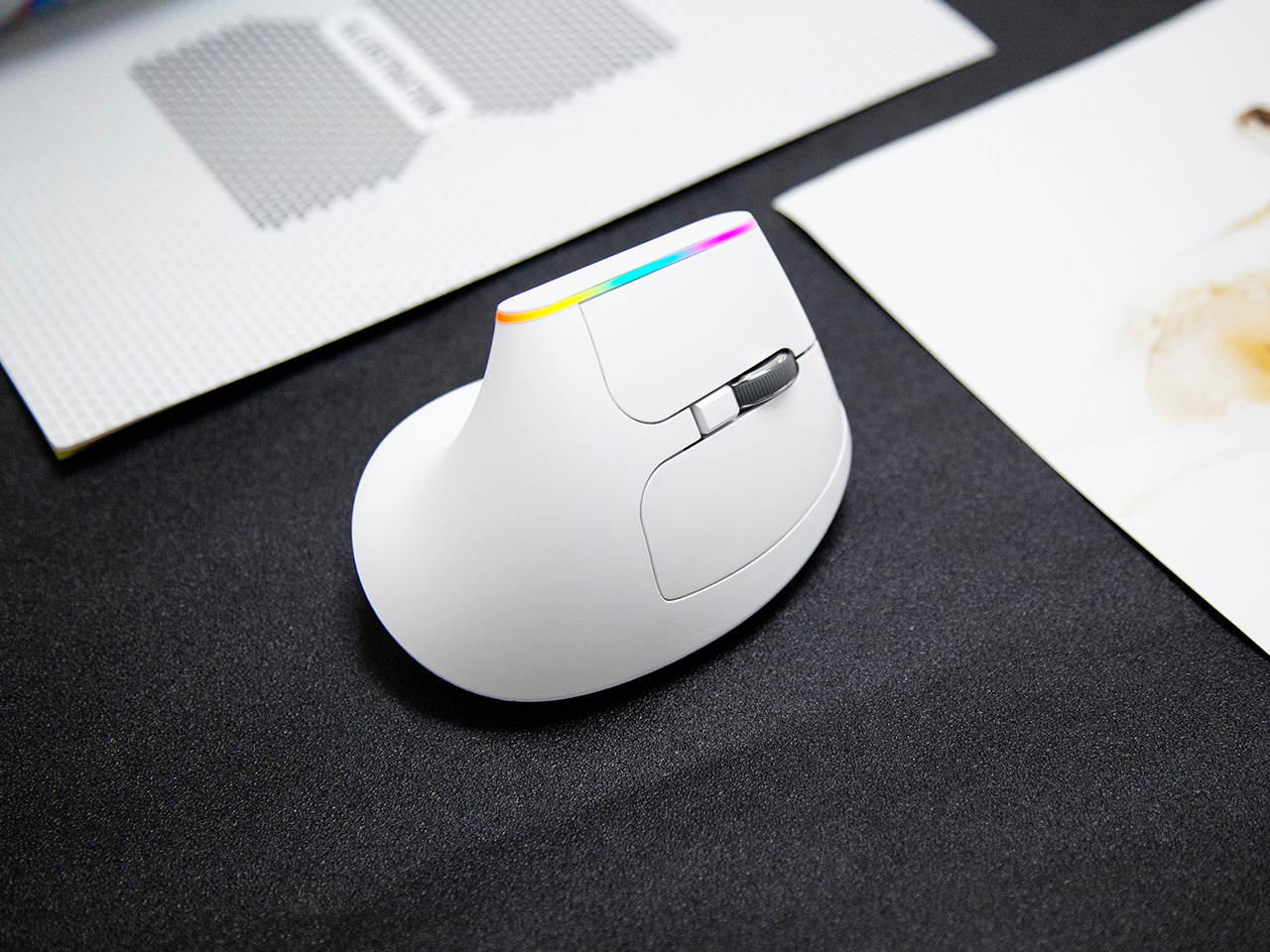 HXSJ Ergonomic Optical Office 2.4G Wireless Gaming Mouse Mice Adjustable 2400 DPI with 6 Buttons for Laptop PC Notebook Computer