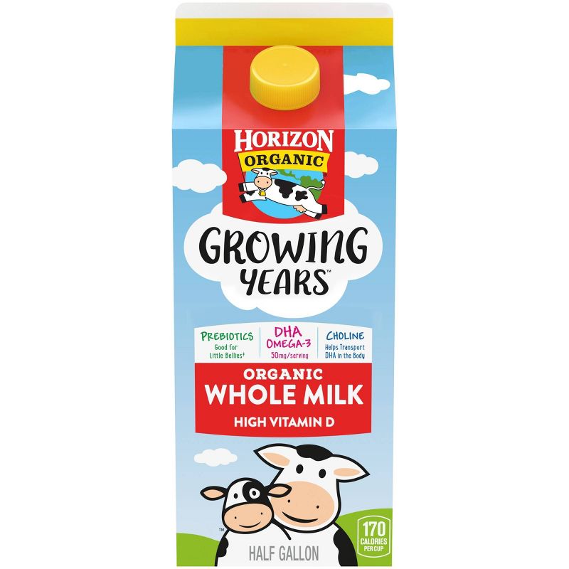 Horizon Organic Growing Years DHA Whole Milk - 64 fl oz