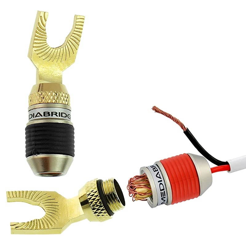 Ultra Series Fast-Lock 45&deg; Spade Plugs - 6 Pair Per Package - (Part# SPC-ST2-6)