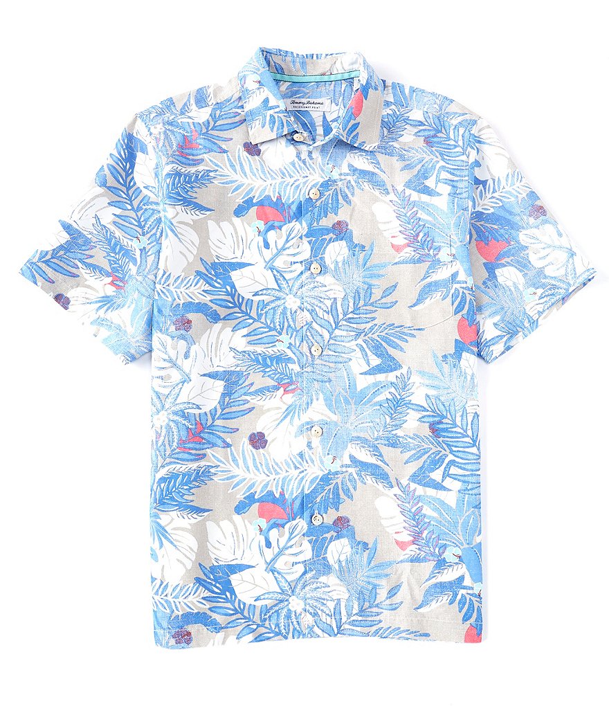 Tommy Bahama Big & Tall IslandZone Coconut Point Oasis Short-Sleeve Woven Shirt