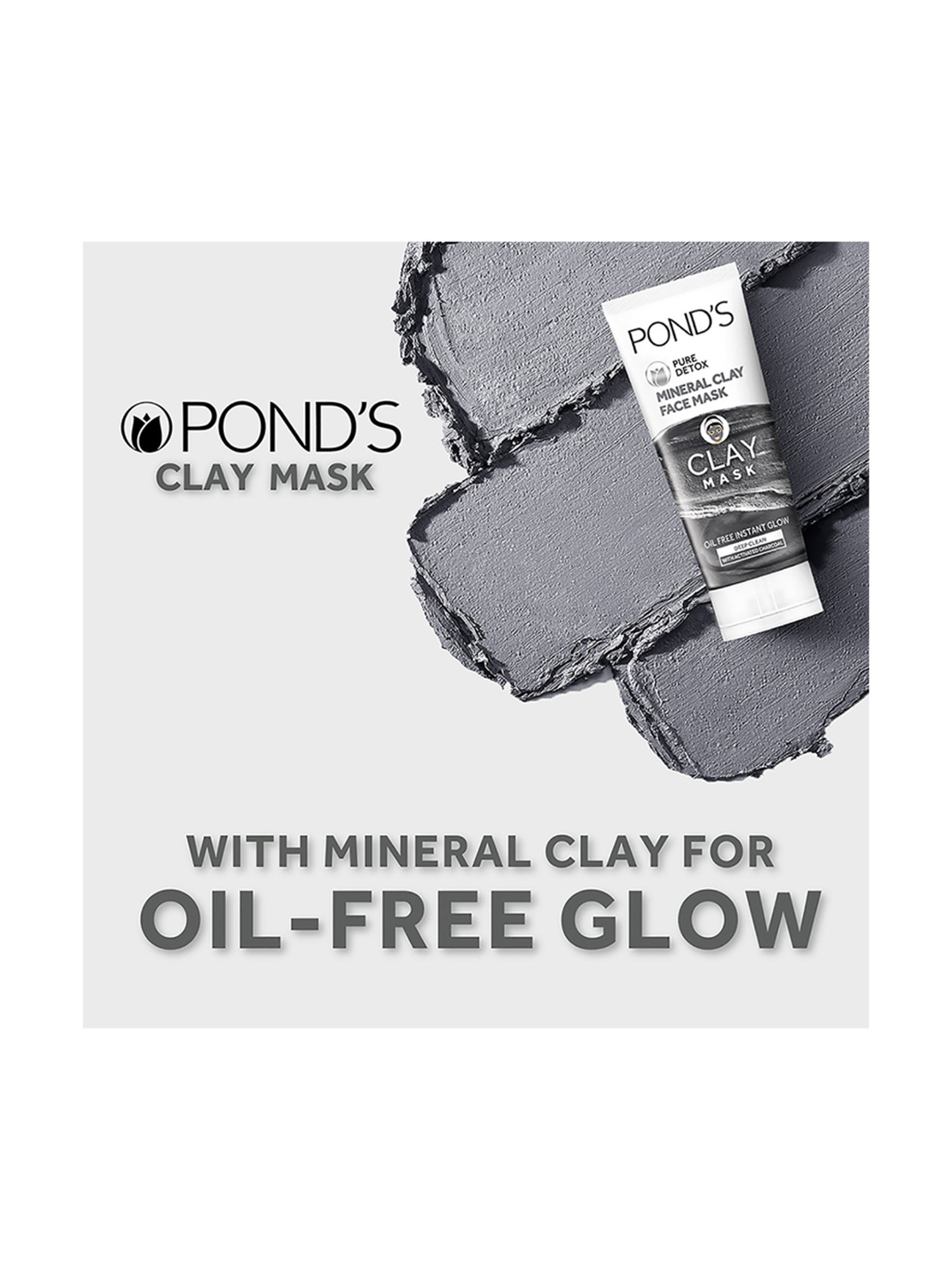 POND'S Pure Detox Mineral Clay Face Mask - 90 gm