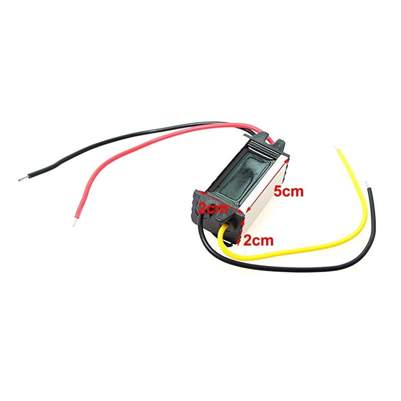 DC 24v to 12v Step Down Converter Reducer Regulator 15A 18W Power Supply Adapter for Auto Car Bus Van Vehicle Boat Solar System etcAccept DC1540V Inputs