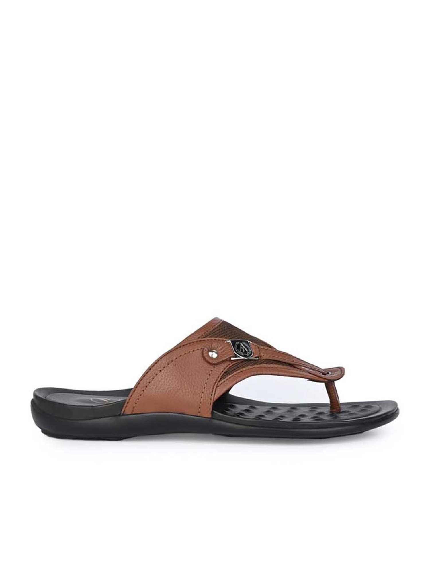 Alberto Torresi 
 Men's Tan Thong Sandals