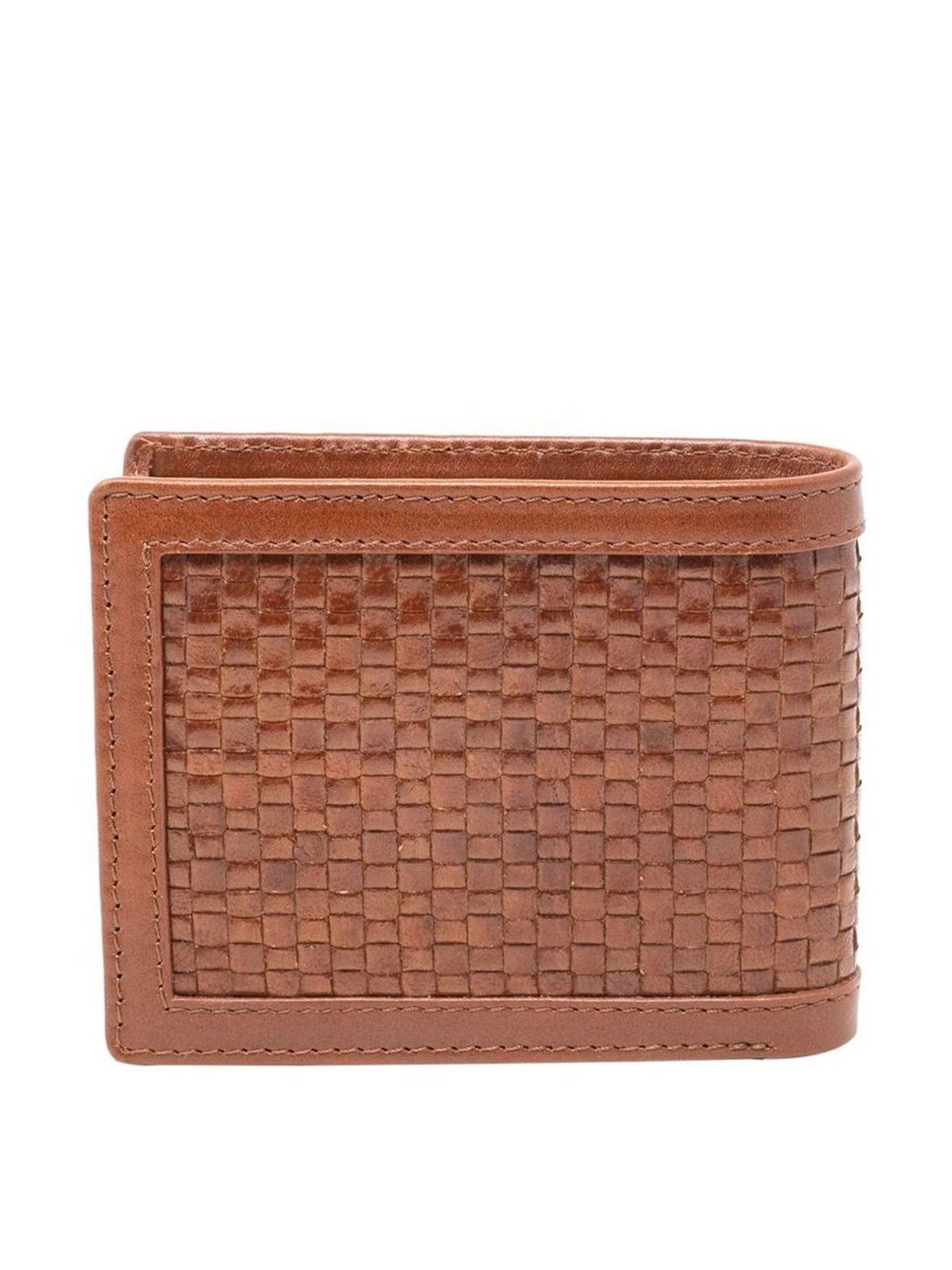 Tohl Tan Casual Leather Bi-Fold Wallet for Men