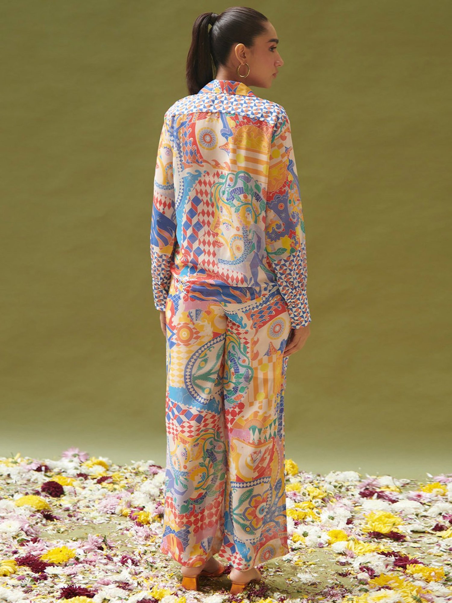 Cin Cin Multicolor Printed Shirt